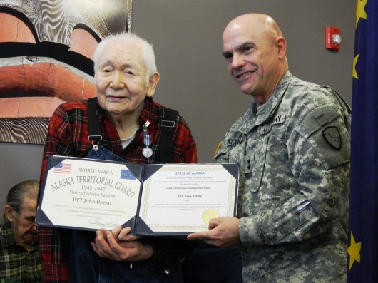 Former Alaska Territorial Guard members honored