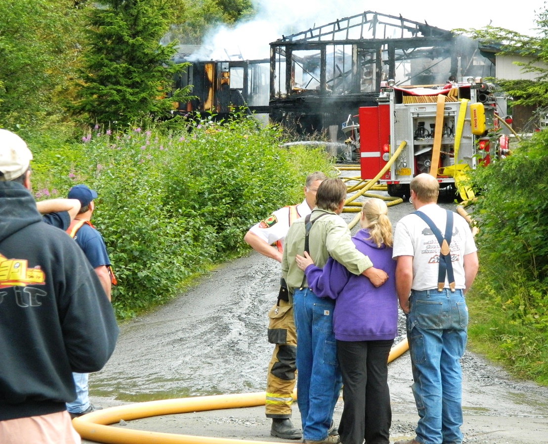 Deadly fire south of Ketchikan destroys home
