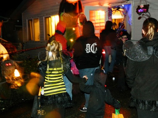 Mixed response to Jackson Street Halloween tradition