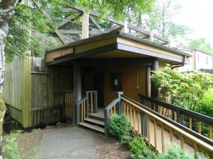 The entrance to the Deer Mountain Fish Hatchery (KRBD file photo)