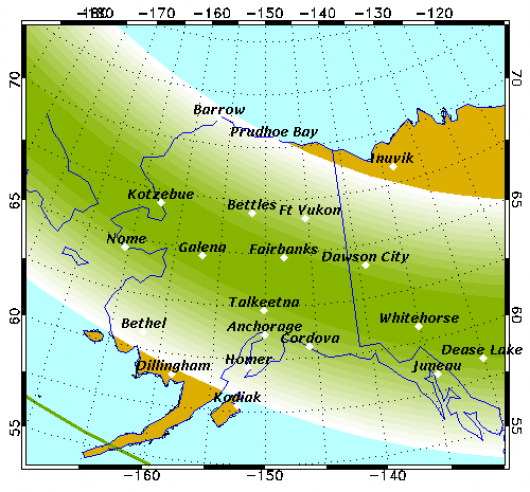 Solar flare means good chance of northern lights