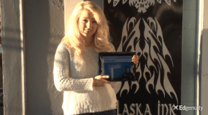 Megan Dial in the Edgenuity contest video.