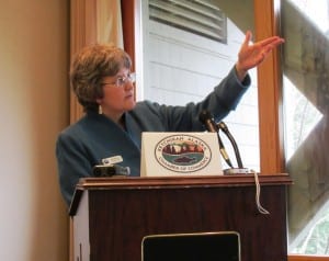 Division of Water Director Michelle Hale.