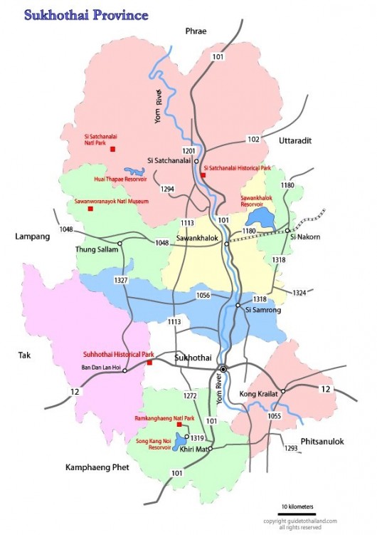 map-sukhothai