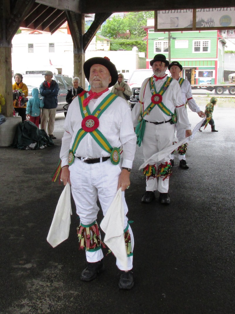 Morris dance groups perform in Ketchikan