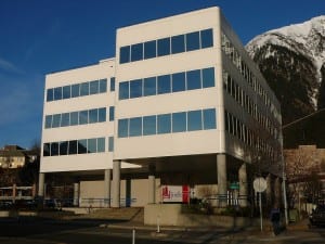 Sealaska Plaza is the location of the regional Native corporation's Juneau headquarters.  Shareholders are casting ballots to fill five board of directors seats.  (File photo/KTOO)
