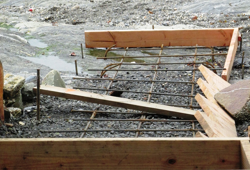 Rotary Beach access project damaged