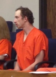 Matthew Martinez is seen in court during his June arraignment.