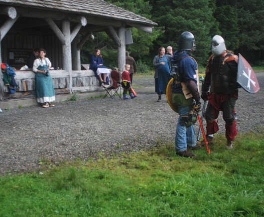 Living history group brings back Middle Ages