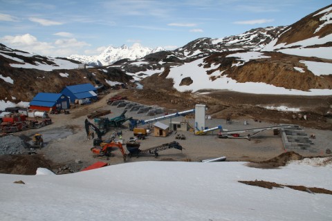 The Brucejack mine site is shown in this 2013 photo. British Columbia officials recently issued an environmental certificate that's an important part of the permitting process. (Courtesy Pretivm Resources)