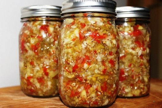 Creative Commons image of canned pickle relish.