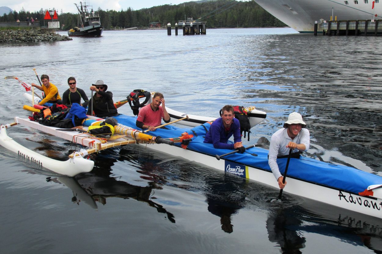 Soggy Beavers paddle 750 miles in first R2AK