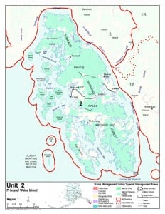 (Alaska Department of Fish and Game map)