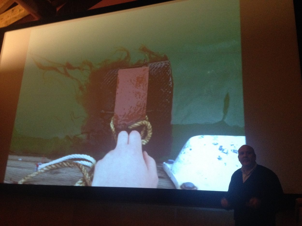 Tunicates invade slowly