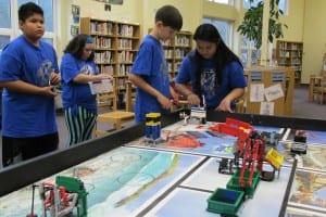 Members of Metlakatla's "Braves" take some practice runs before the competition begins.