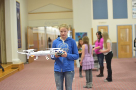 Point Higgins students pilot drones