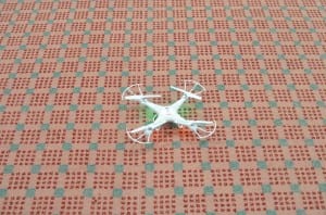 Students will eventually fly more expensive drones with cameras.