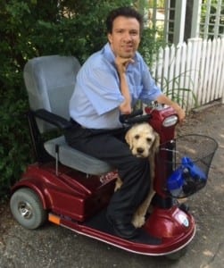 Kevin Gadsey and his dog, Monty. (Photo courtesy Kevin Gadsey)