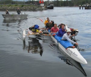 Team Soggy Beavers was one of the 15 teams to finish last year's Race to Alaska. (KRBS file photo)