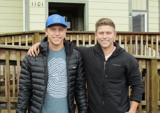 Brothers kick off epic paddleboard adventure