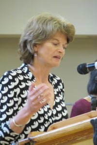 US Senator Lisa Murkowski.