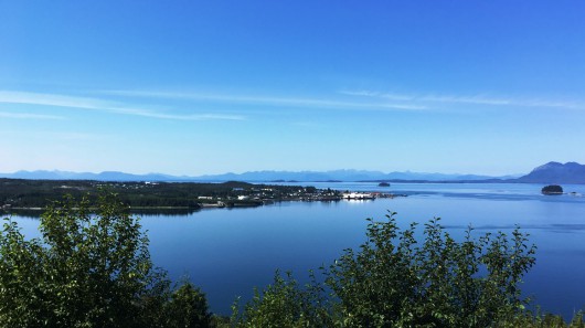 A view of Metlakatla on Annette Island, Alaska's only Native reserve. (Photo by Leila Kheiry)