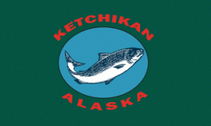 Ketchikan's official city flag.