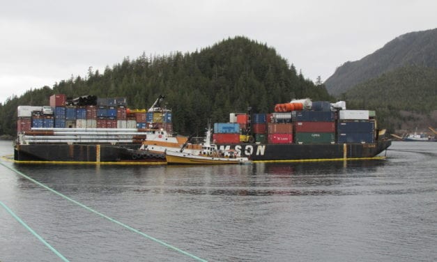 Tug grounds on Rosa Reef, refloated