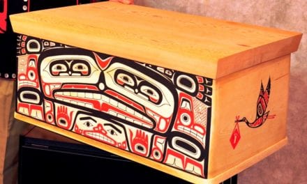 ‘Baby box’ bentwood box donated to PeaceHealth