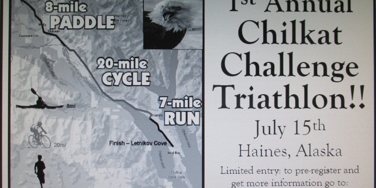 Chilkat Challenge Triathlon set for July 15th