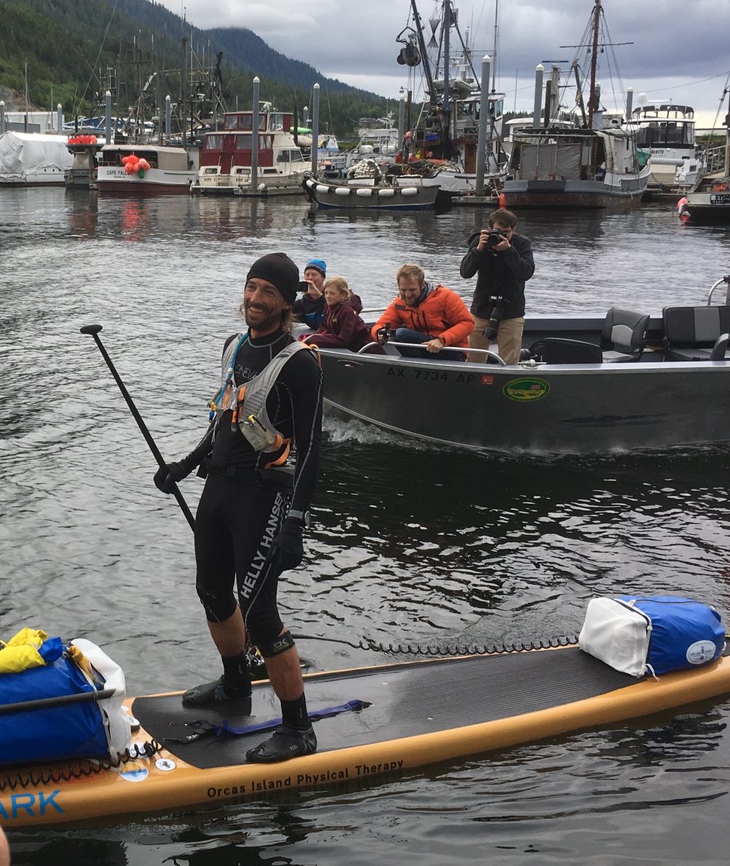 Man first paddle boarder to finish Race to Alaska KRBD