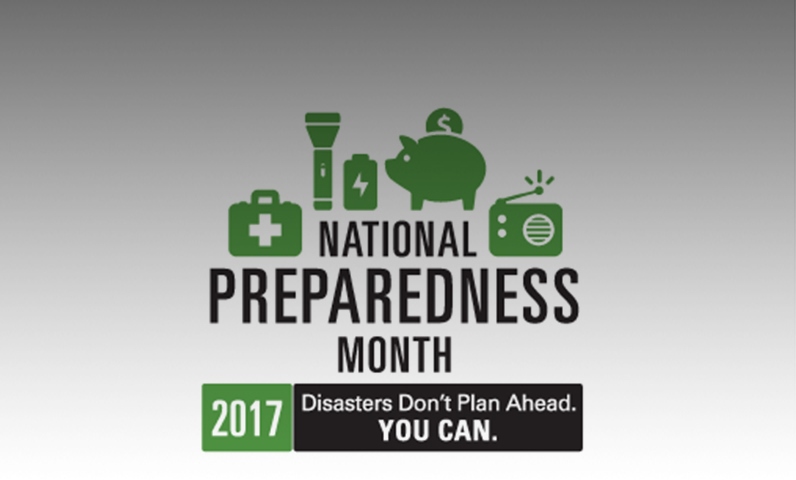 National Preparedness Month just around the corner