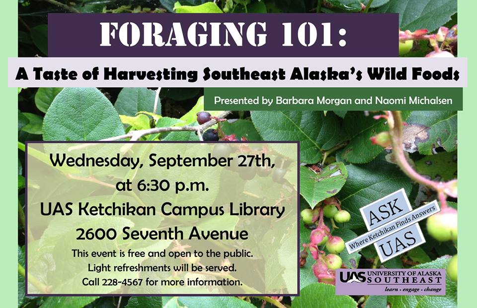 ASK UAS presents a free workshop on foraging