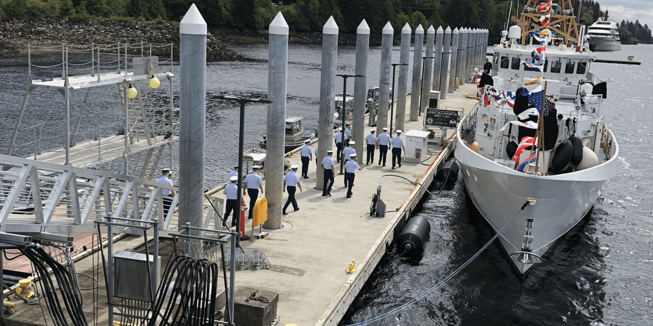Coast Guard ceremony emotional for crew, captains