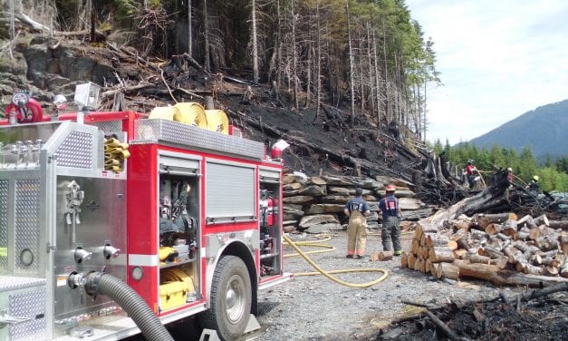 Crews tackle small wildfire in Ketchikan