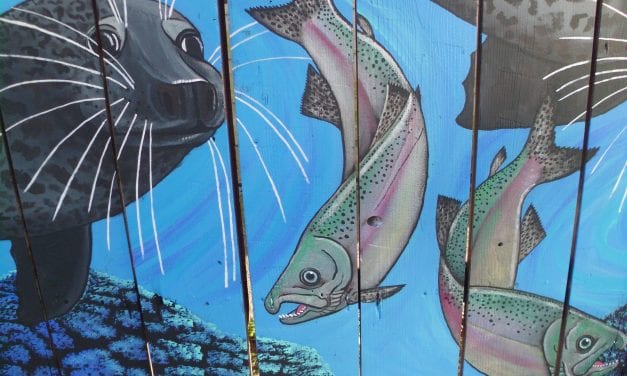 Mural celebrates Southeast Alaska ocean life