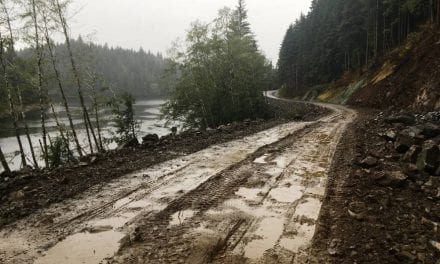 Shelter Cove Road project still under construction
