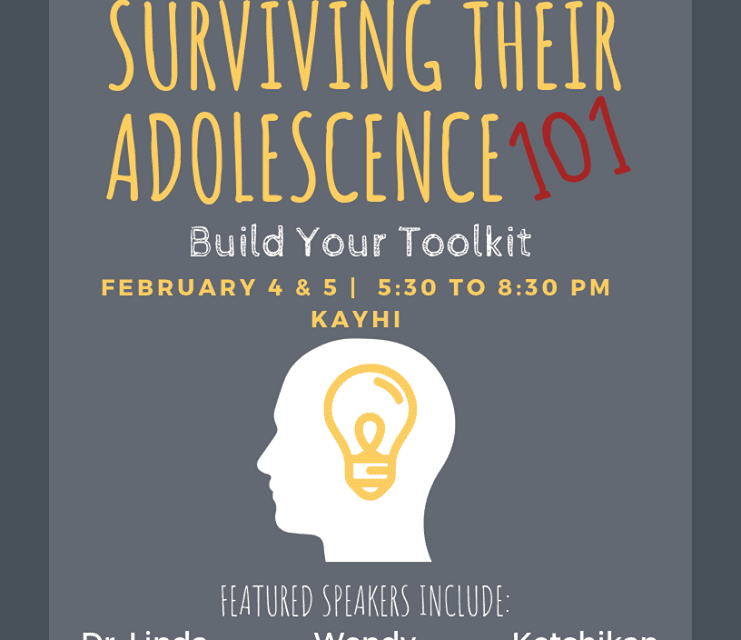 “Surviving Their Adolescence” workshop coming to Ketchikan
