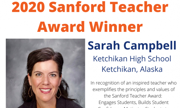 LISTEN: Ketchikan High School educator wins $10,000 statewide teaching award