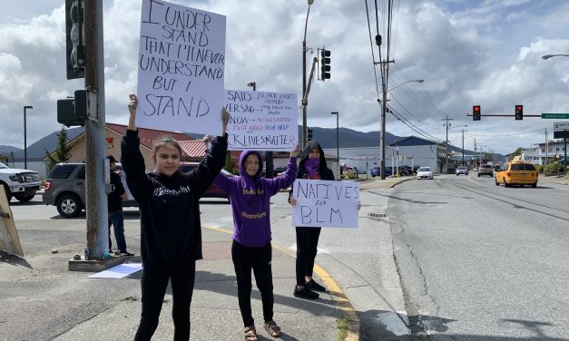 Alaska Native youth turn out to Ketchikan protest against racial injustice