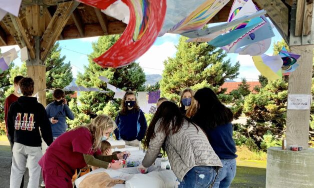 Ketchikan students create flags, tie-dye masks to commemorate ‘Kings for Peace Week’