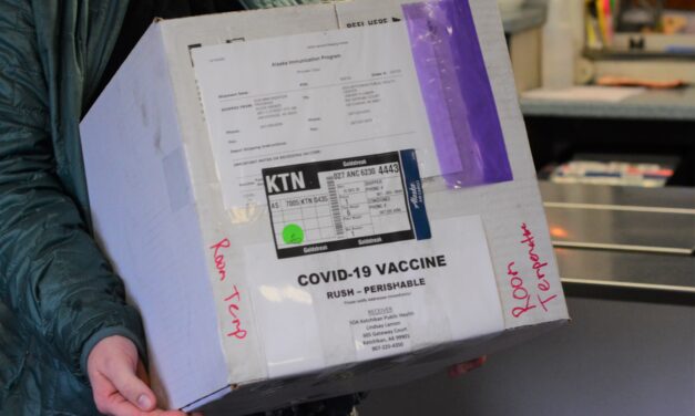 Ketchikan’s first COVID-19 vaccine shipment was too warm and had spoiled, officials say