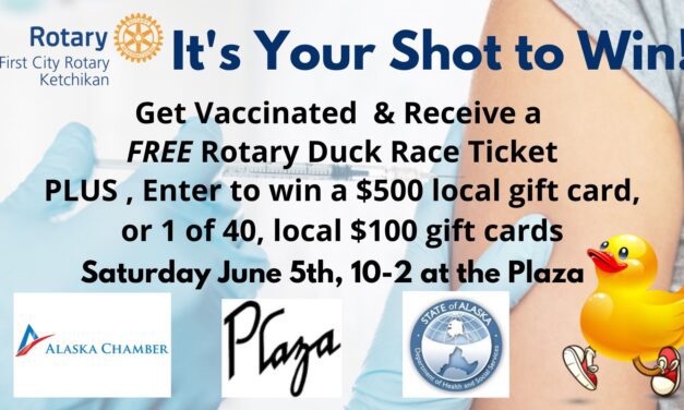 POW and Ketchikan Chambers of Commerce offer vaccination incentives