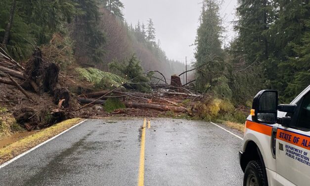 The road to Hydaburg has reopened after a landslide blocked traffic Wednesday morning