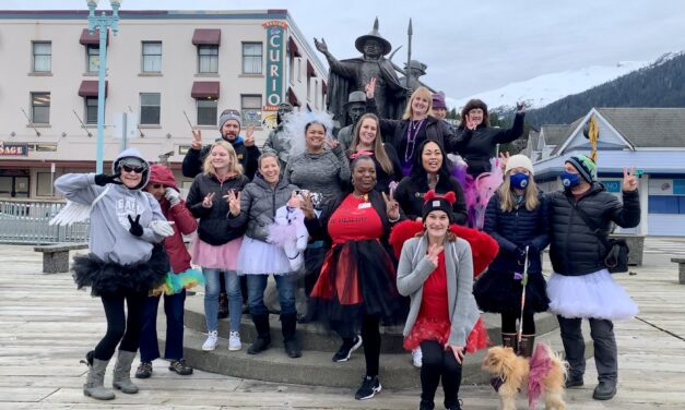 Two, two-two, two-two… tutu? Ketchikan residents celebrate a very special Tuesday