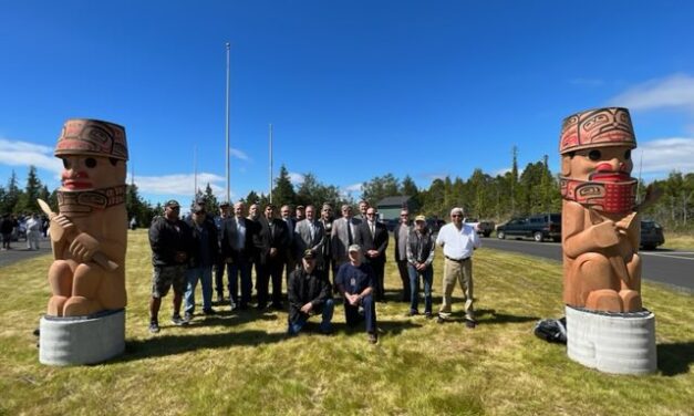 Years of work come to an end with the opening ceremony of the Metlakatla Veterans Memorial Cemetery