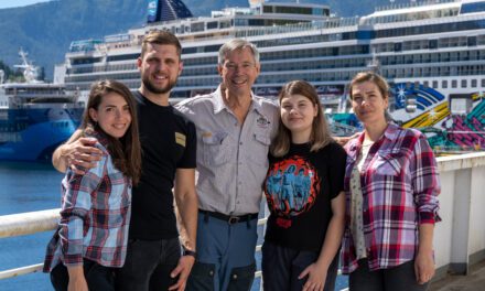 The retired ferry Malaspina has some new residents: four refugees from the war in Ukraine
