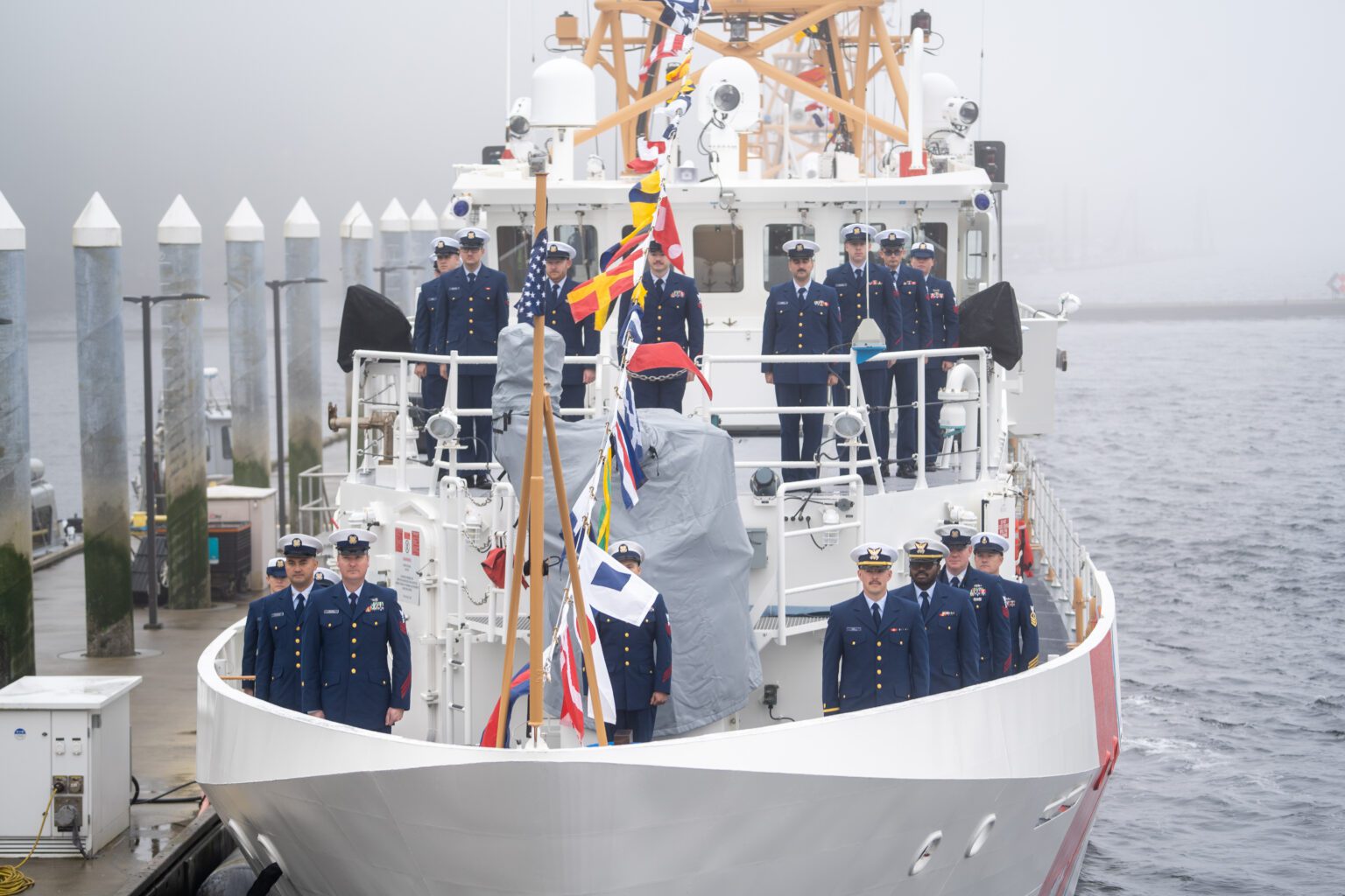 New Coast Guard cutter Douglas Denman enters service after