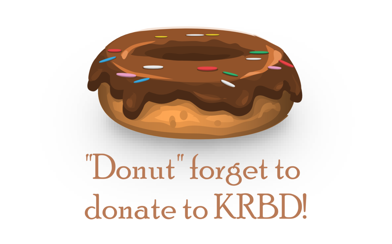 Donating to KRBD is too sweet!