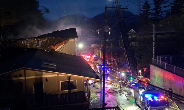 One home destroyed, two damaged in early morning Ketchikan house fire